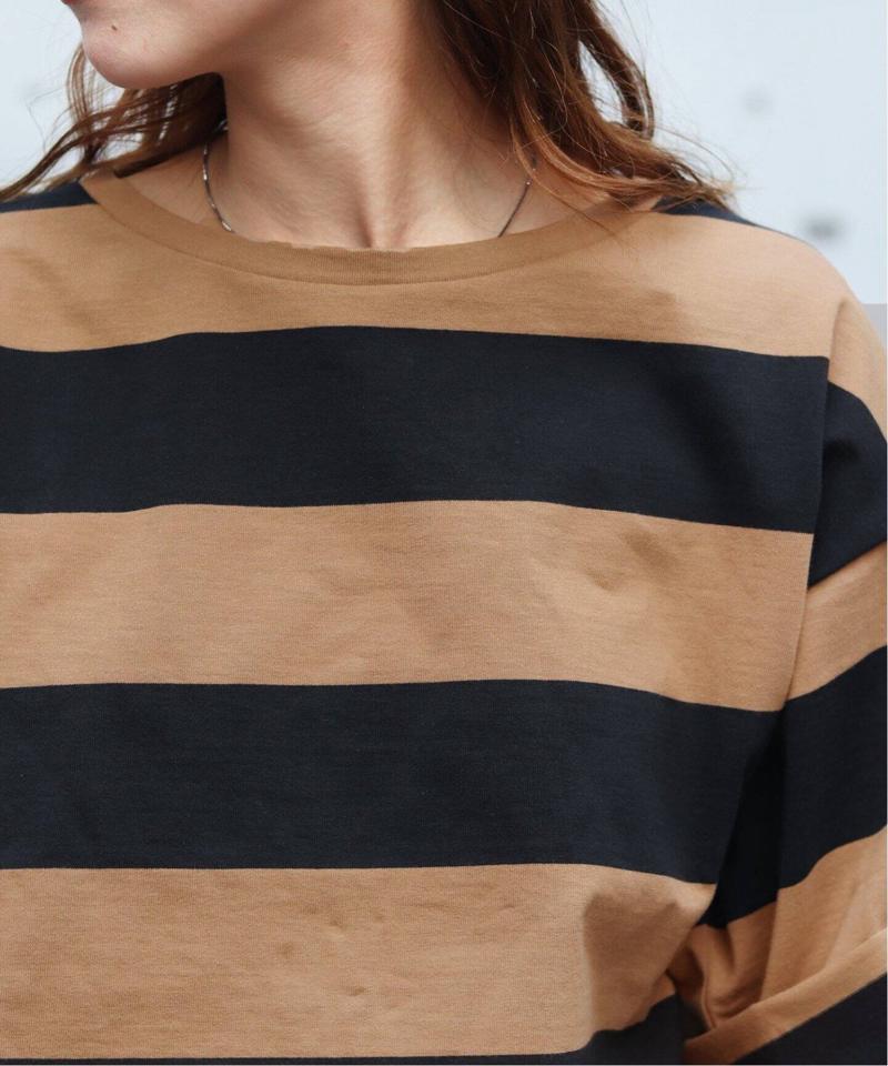 《追加》バスクシャツクルーネックTEE◆（JOURNAL STANDARD relume）