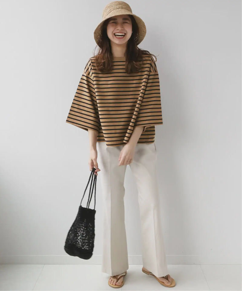 《追加》バスクシャツクルーネックTEE◆（JOURNAL STANDARD relume）