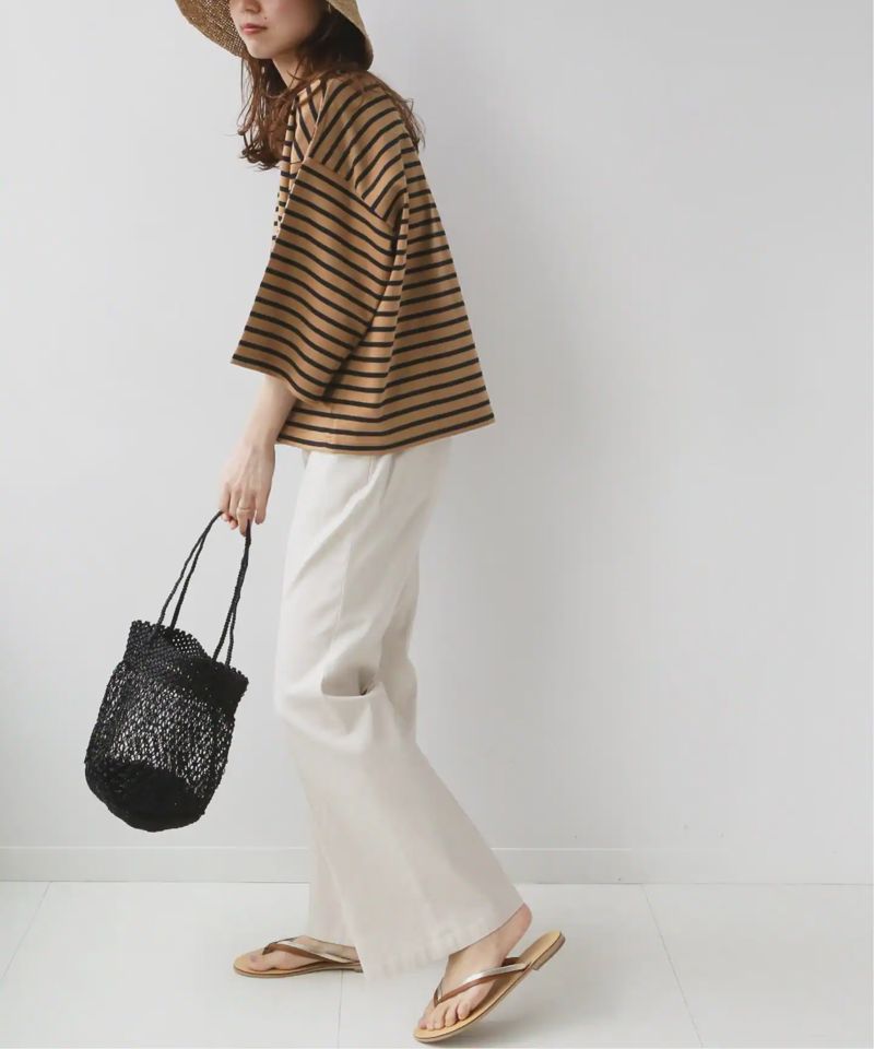 《追加》バスクシャツクルーネックTEE◆（JOURNAL STANDARD relume）