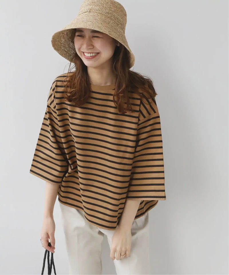 《追加》バスクシャツクルーネックTEE◆（JOURNAL STANDARD relume）