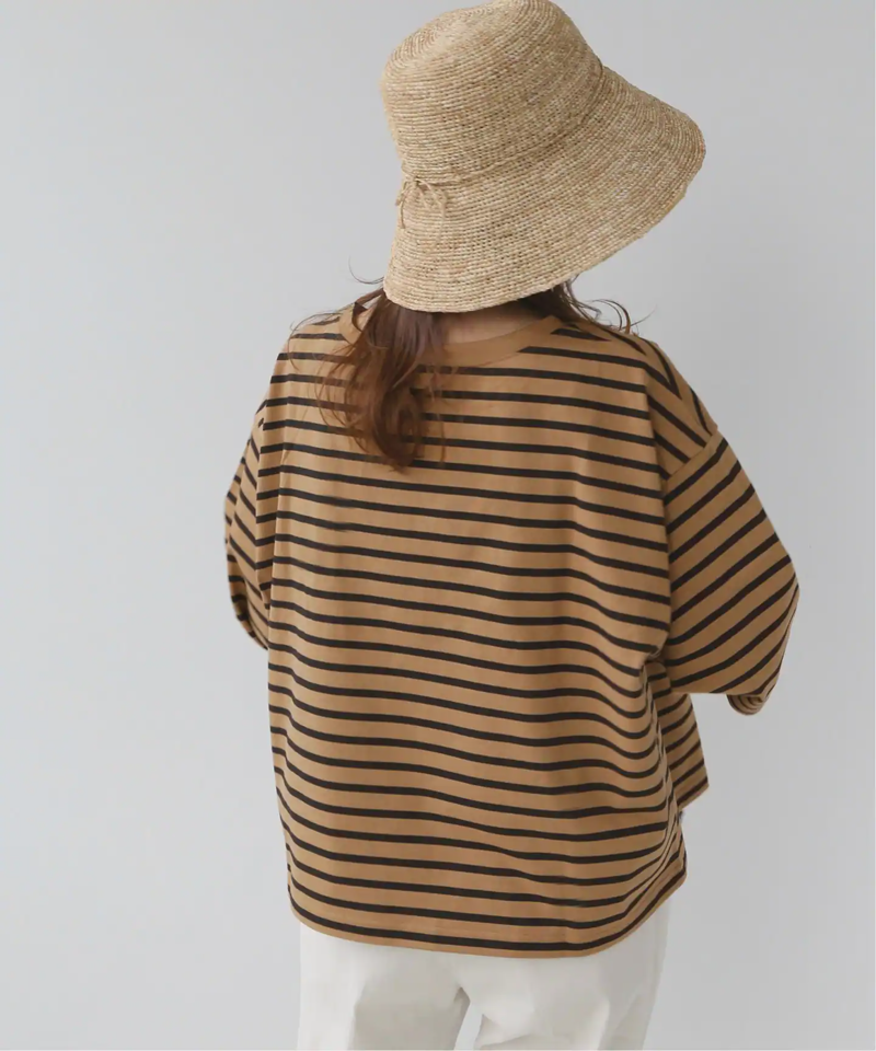 《追加》バスクシャツクルーネックTEE◆（JOURNAL STANDARD relume）