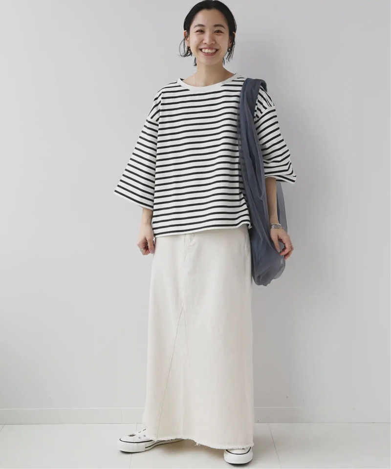 《追加》バスクシャツクルーネックTEE◆（JOURNAL STANDARD relume）