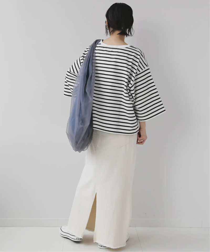 《追加》バスクシャツクルーネックTEE◆（JOURNAL STANDARD relume）