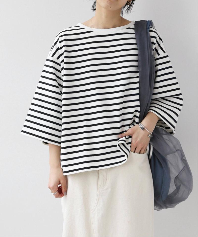 《追加》バスクシャツクルーネックTEE◆（JOURNAL STANDARD relume）