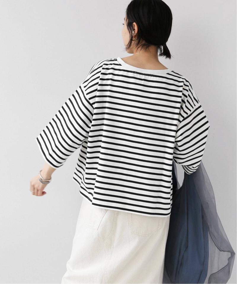 《追加》バスクシャツクルーネックTEE◆（JOURNAL STANDARD relume）