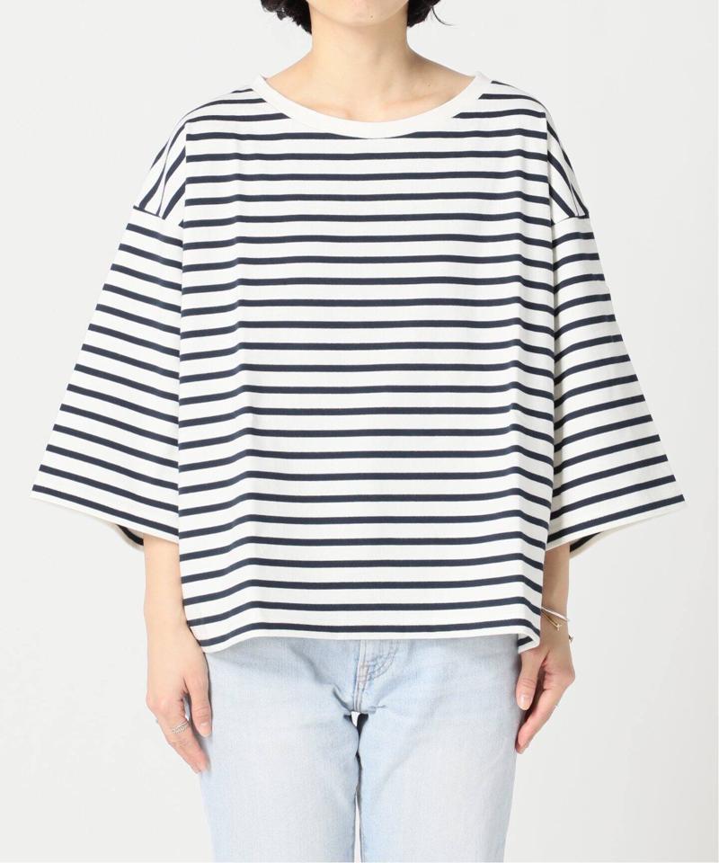 《追加》バスクシャツクルーネックTEE◆（JOURNAL STANDARD relume）