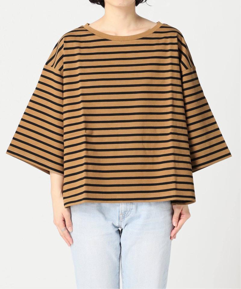 《追加》バスクシャツクルーネックTEE◆（JOURNAL STANDARD relume）