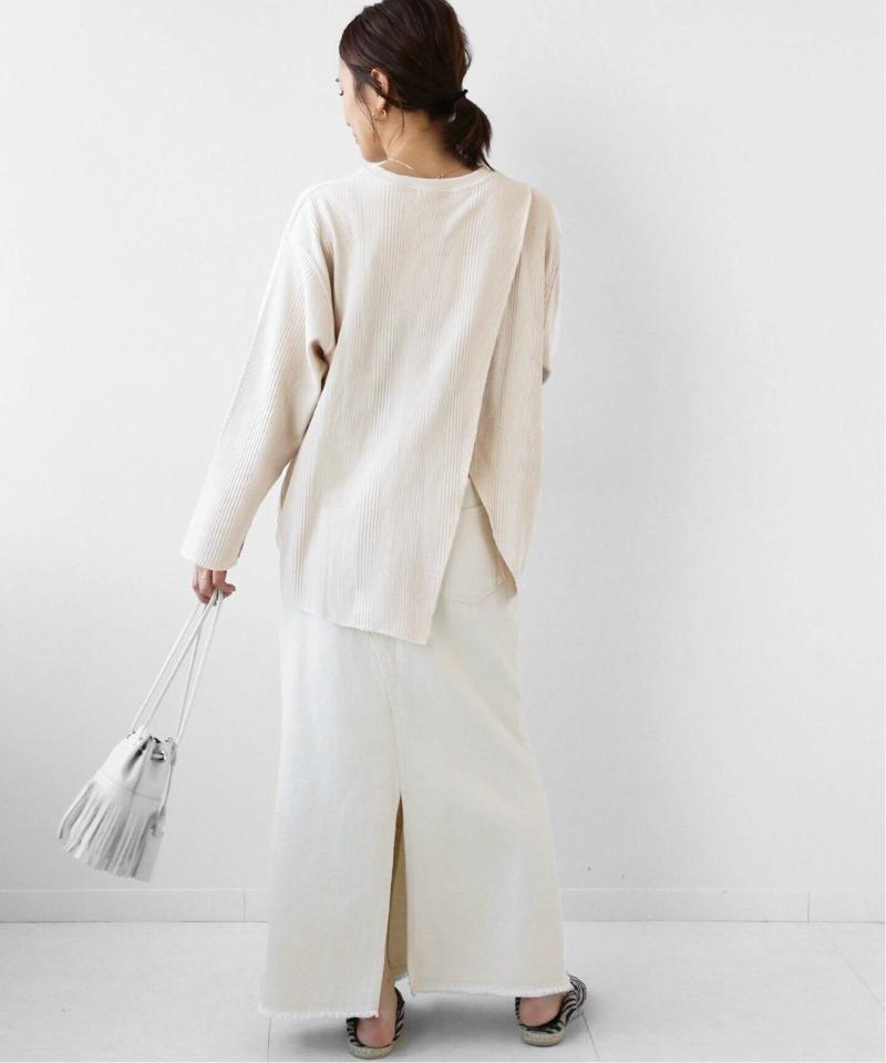 ランダムワッフルバッククロスプルオーバー◆（JOURNAL STANDARD relume）