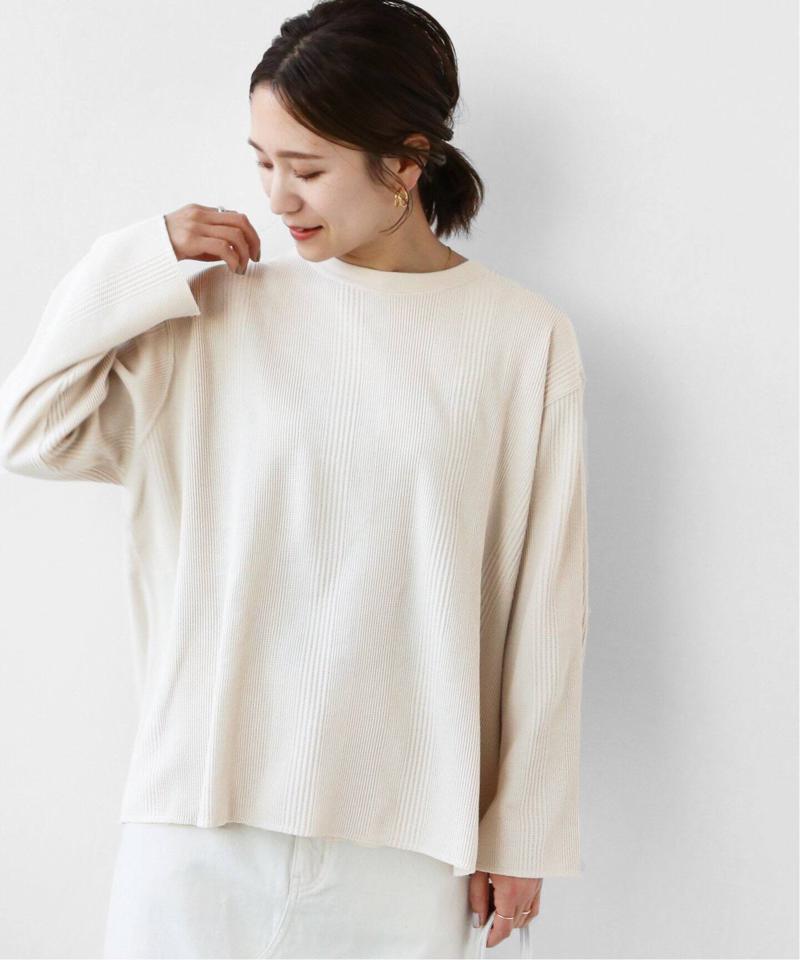 ランダムワッフルバッククロスプルオーバー◆（JOURNAL STANDARD relume）