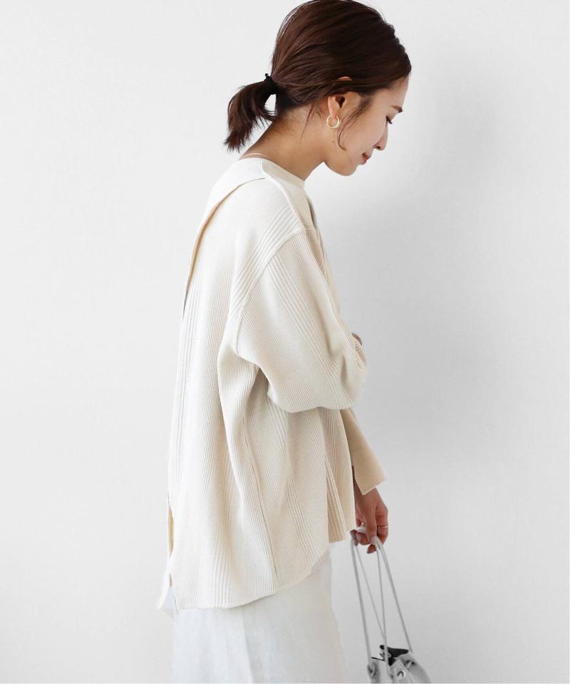 ランダムワッフルバッククロスプルオーバー◆（JOURNAL STANDARD relume）