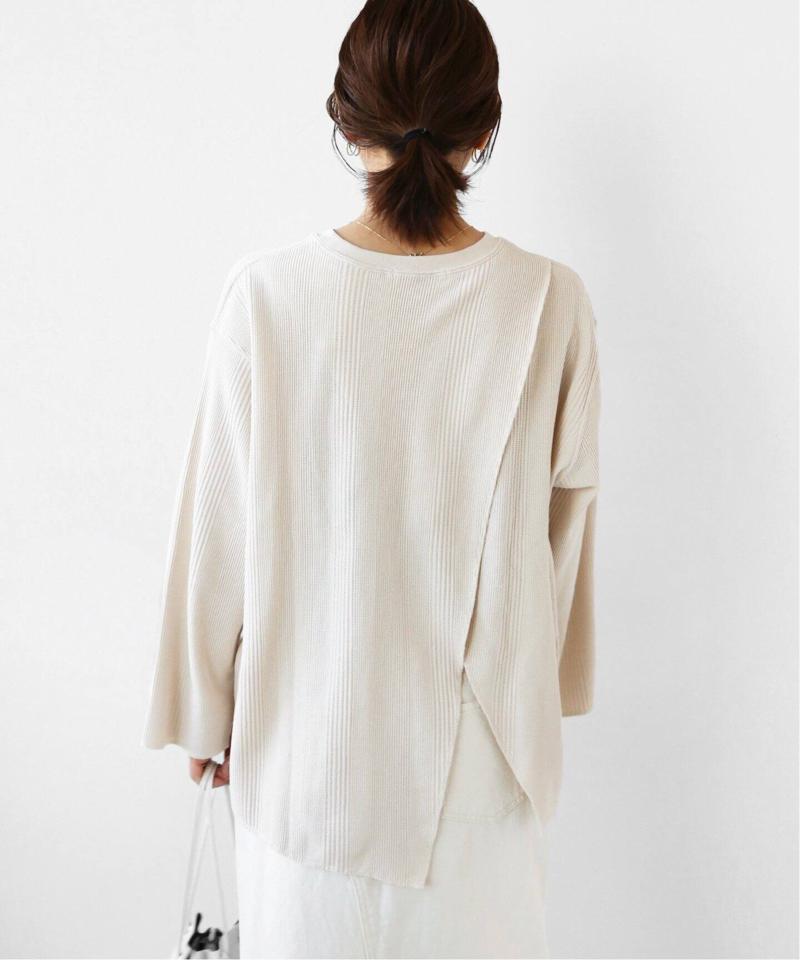 ランダムワッフルバッククロスプルオーバー◆（JOURNAL STANDARD relume）