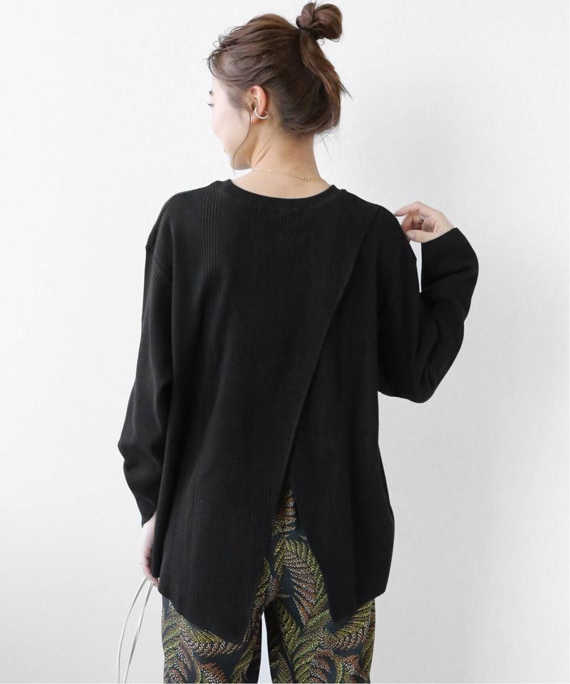 ランダムワッフルバッククロスプルオーバー◆（JOURNAL STANDARD relume）