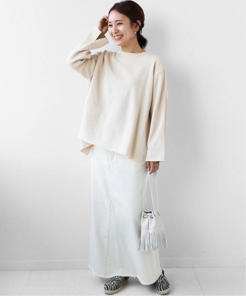 ランダムワッフルバッククロスプルオーバー◆（JOURNAL STANDARD relume）