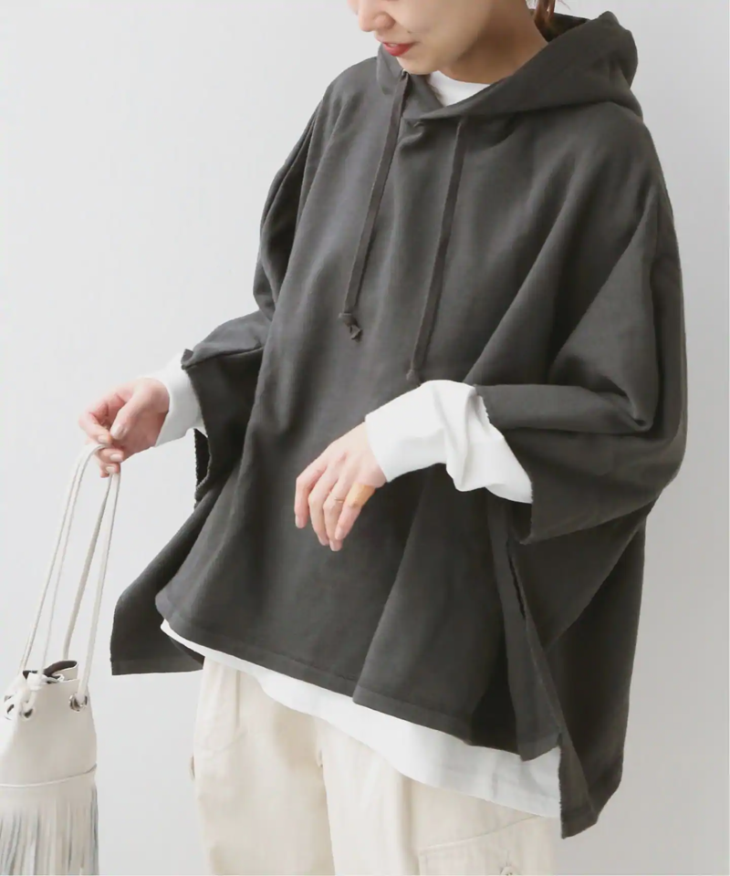 フーディーポンチョスウェット◆（JOURNAL STANDARD relume）