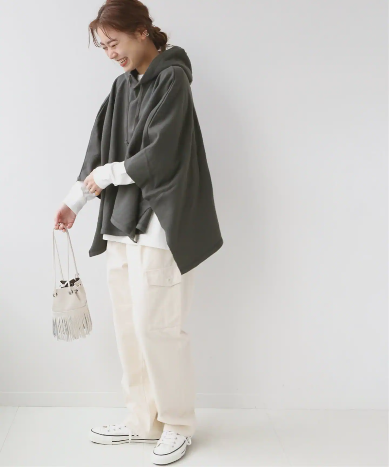 フーディーポンチョスウェット◆（JOURNAL STANDARD relume）