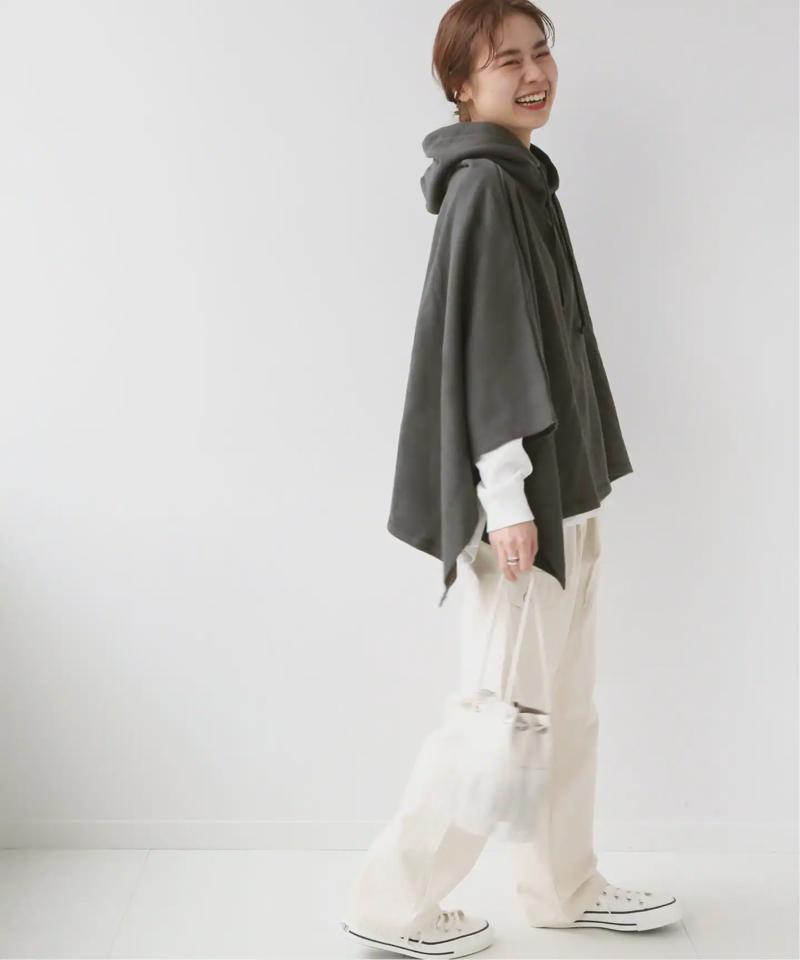 フーディーポンチョスウェット◆（JOURNAL STANDARD relume）