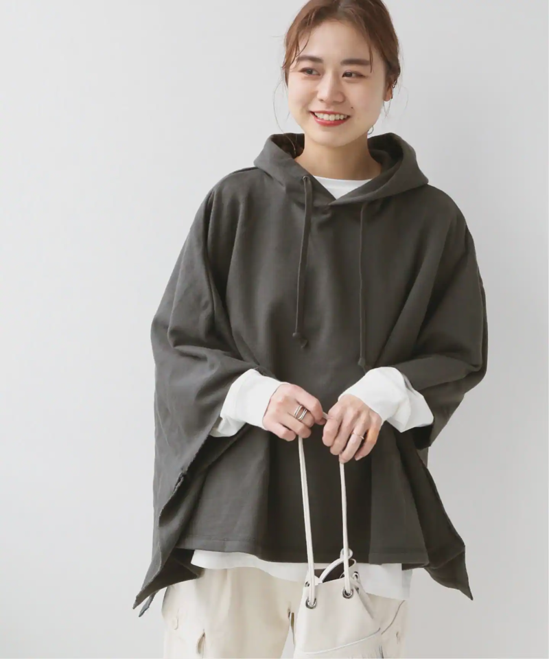 フーディーポンチョスウェット◆（JOURNAL STANDARD relume）