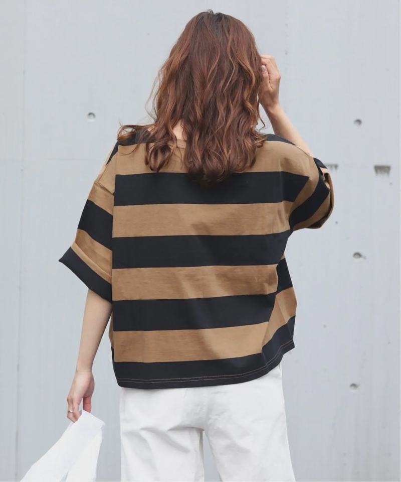 《追加2》バスクシャツクルーネックTEE◆（JOURNAL STANDARD relume）