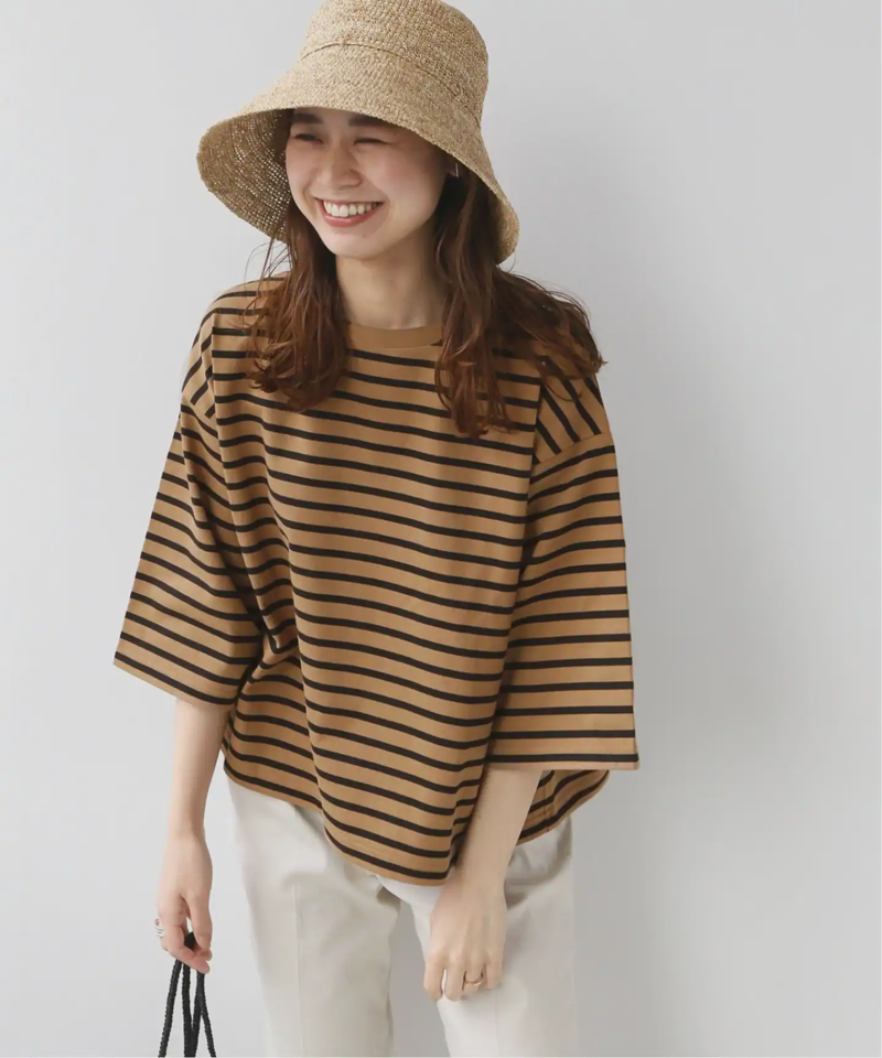 《追加2》バスクシャツクルーネックTEE◆（JOURNAL STANDARD relume）
