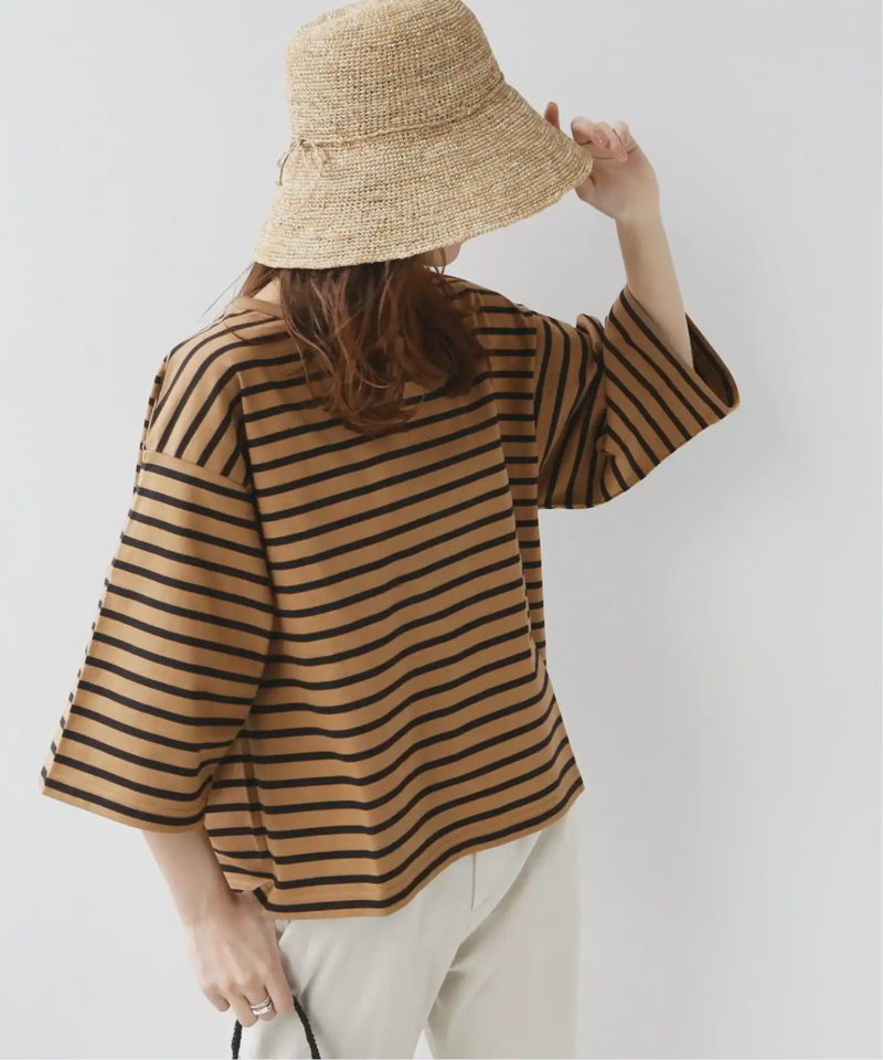 《追加2》バスクシャツクルーネックTEE◆（JOURNAL STANDARD relume）