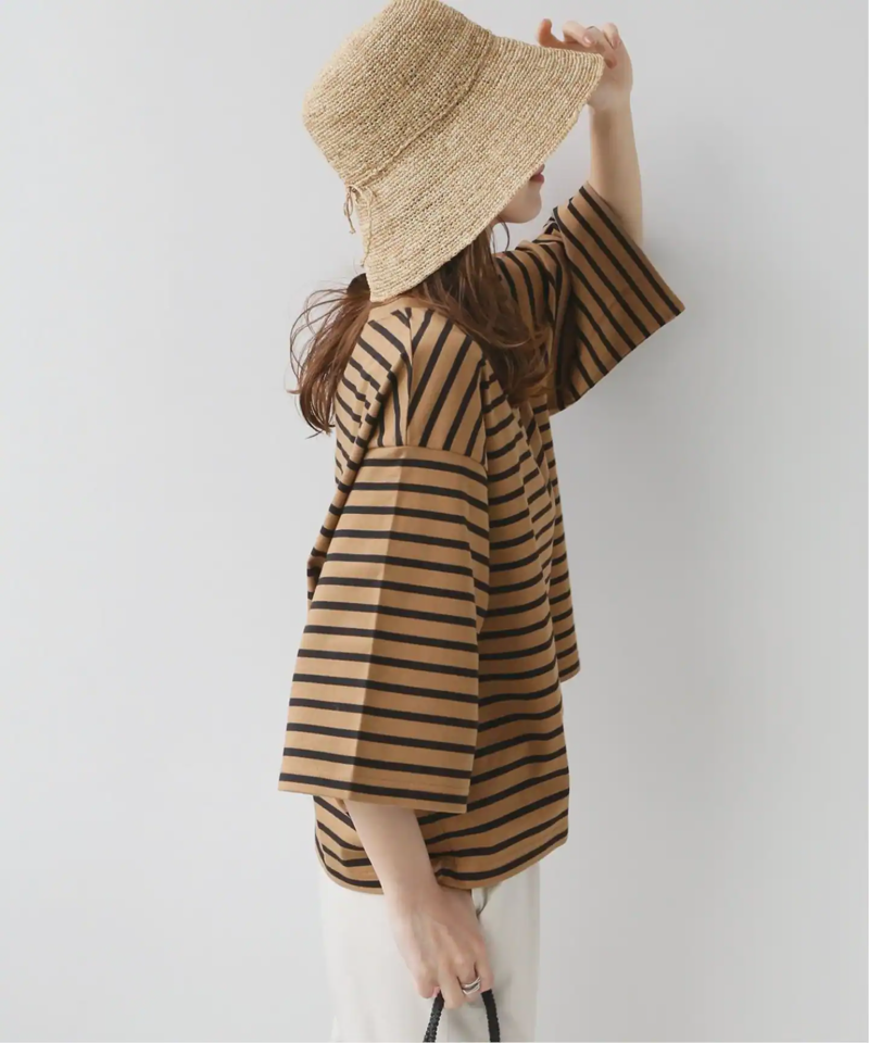 《追加2》バスクシャツクルーネックTEE◆（JOURNAL STANDARD relume）