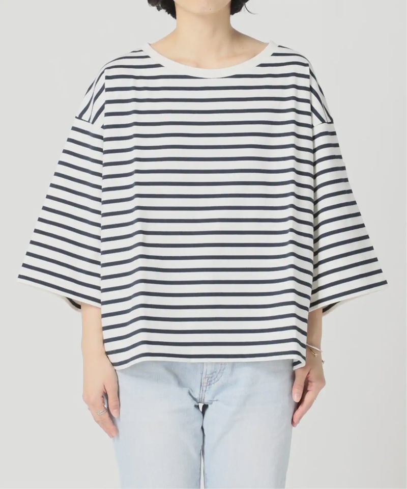 《追加2》バスクシャツクルーネックTEE◆（JOURNAL STANDARD relume）