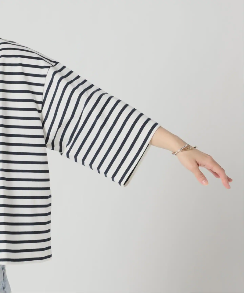 《追加2》バスクシャツクルーネックTEE◆（JOURNAL STANDARD relume）