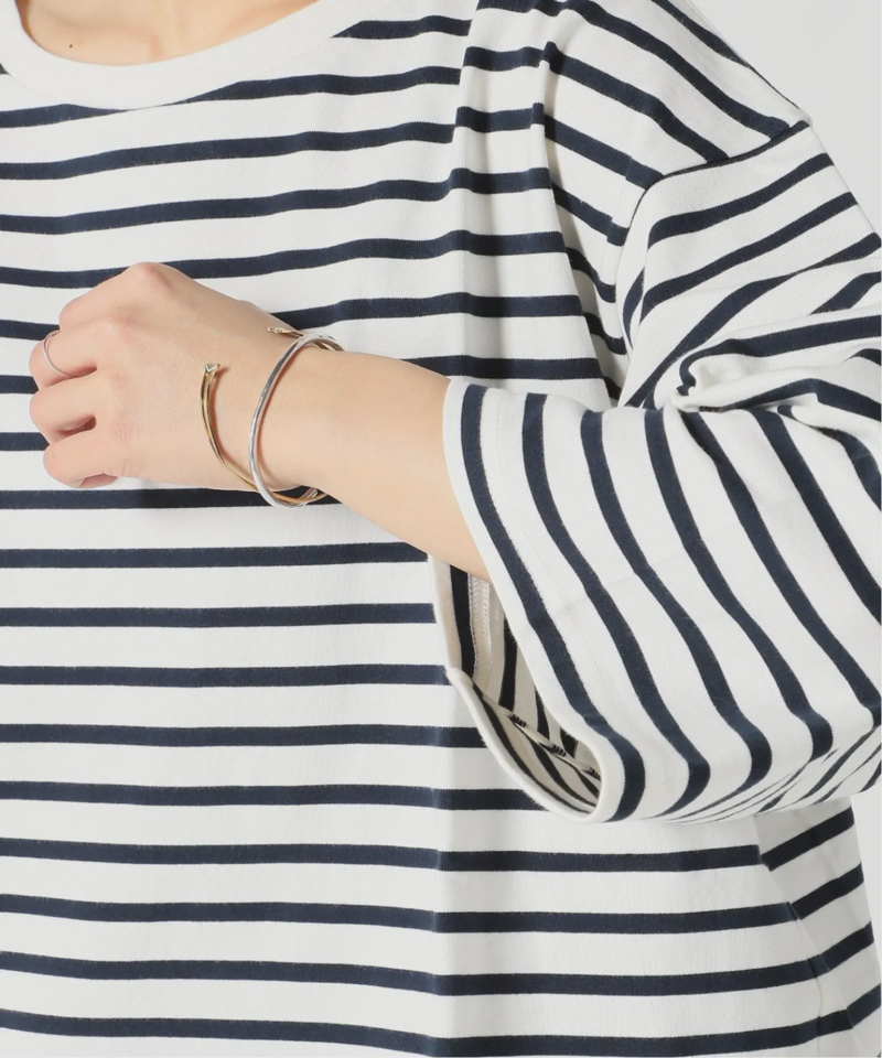 《追加2》バスクシャツクルーネックTEE◆（JOURNAL STANDARD relume）