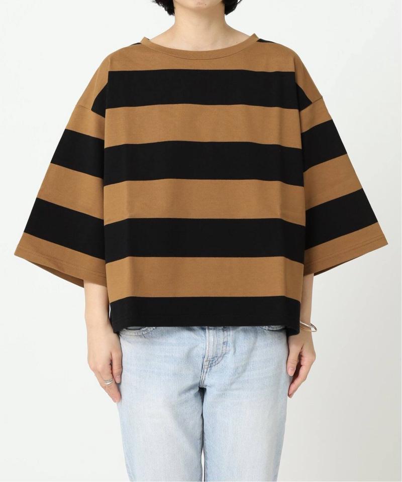 《追加2》バスクシャツクルーネックTEE◆（JOURNAL STANDARD relume）