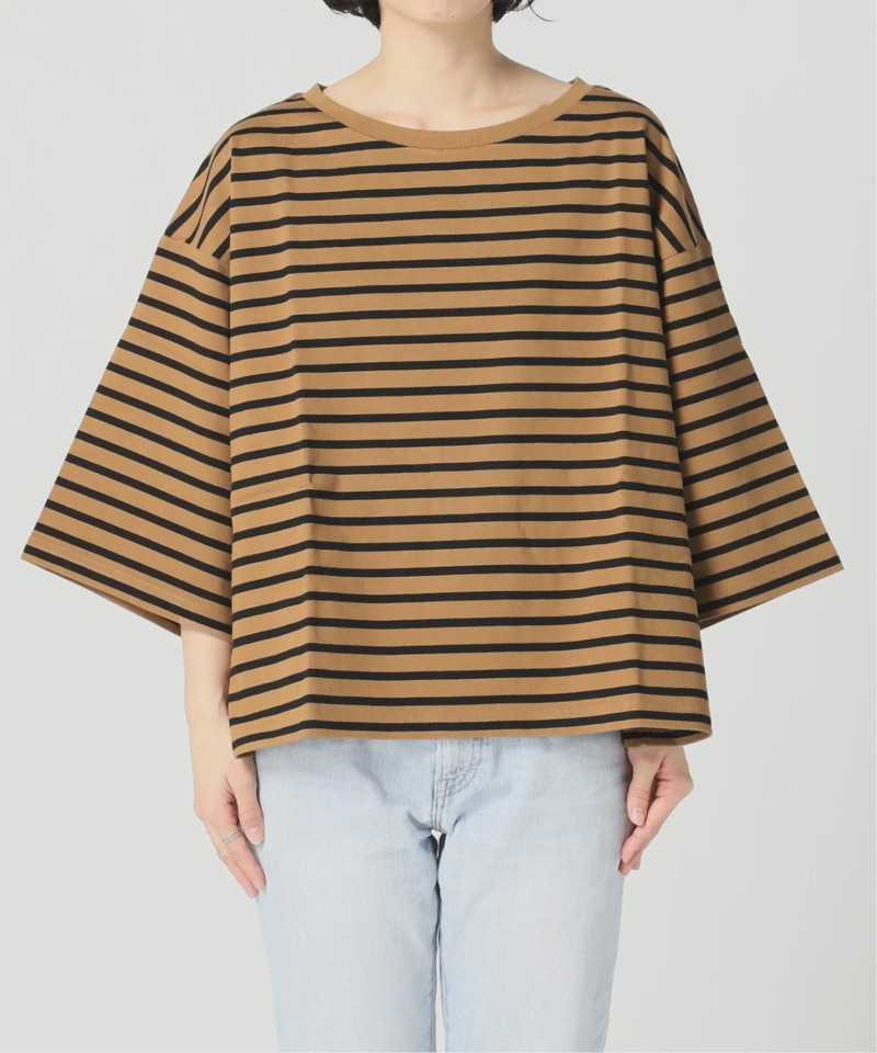 《追加2》バスクシャツクルーネックTEE◆（JOURNAL STANDARD relume）