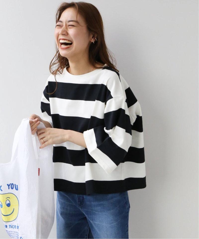 《追加2》バスクシャツクルーネックTEE◆（JOURNAL STANDARD relume）