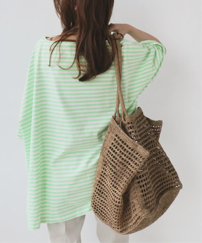 【WIFFLE/ウィッフル】*RELUME BIG BORDER S/S TEE：別注ボーダーTシャツ◆（JOURNAL STANDARD relume）