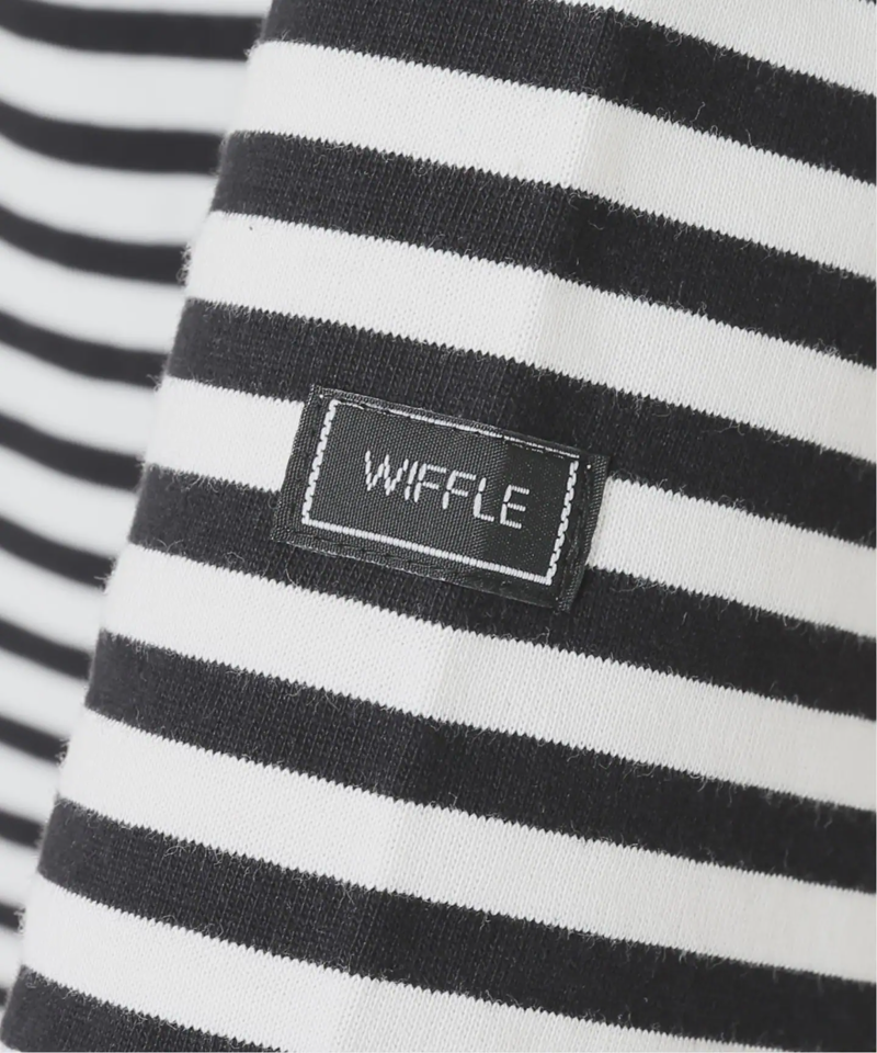【WIFFLE/ウィッフル】*RELUME BIG BORDER S/S TEE：別注ボーダーTシャツ◆（JOURNAL STANDARD relume）