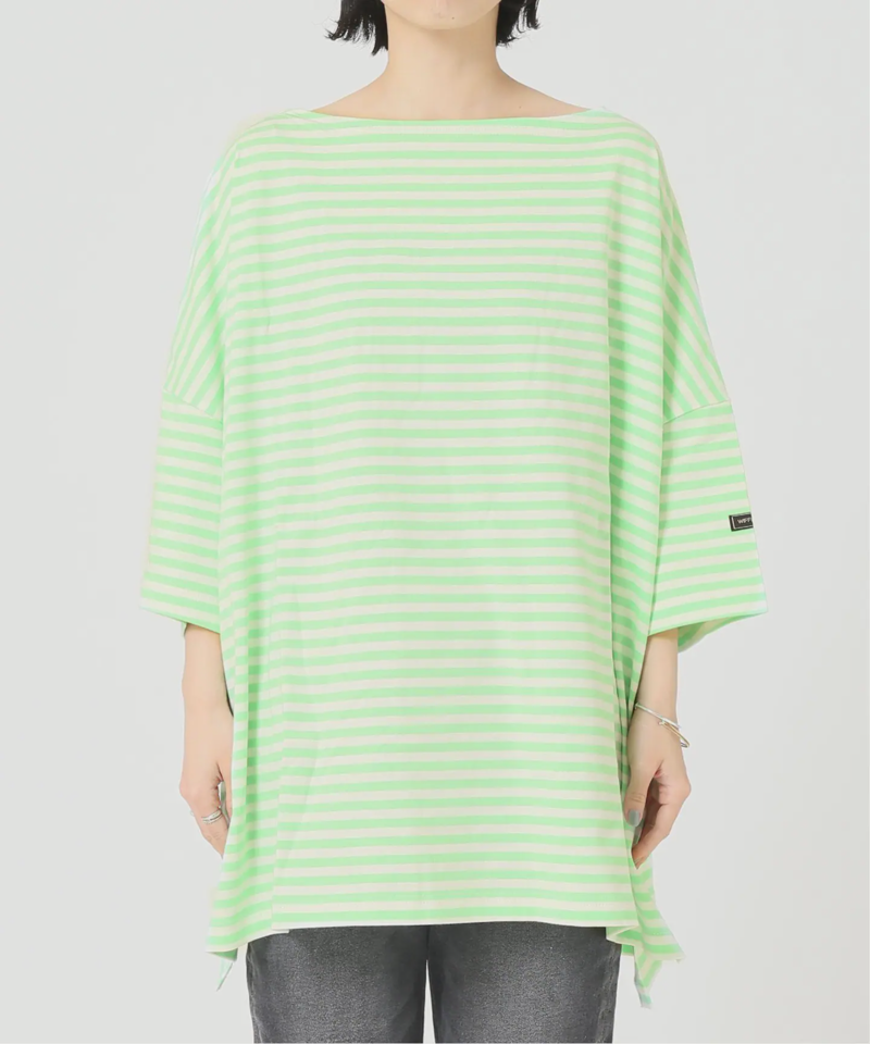 【WIFFLE/ウィッフル】*RELUME BIG BORDER S/S TEE：別注ボーダーTシャツ◆（JOURNAL STANDARD relume）