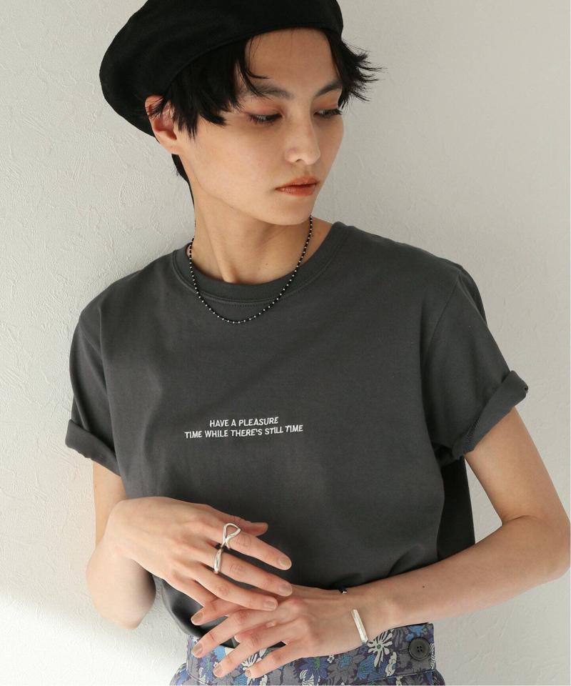 《追加》エンブロイダリーロゴ TEE◆（JOURNAL STANDARD relume）