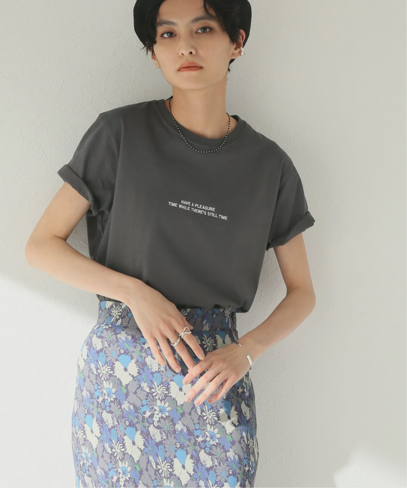 《追加》エンブロイダリーロゴ TEE◆（JOURNAL STANDARD relume）