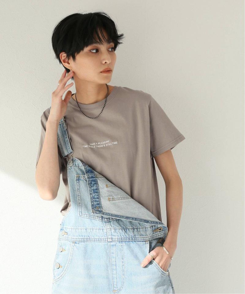 《追加》エンブロイダリーロゴ TEE◆（JOURNAL STANDARD relume）