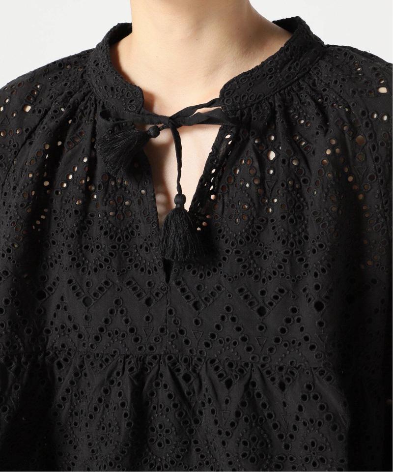 カットワーク刺繍ティアードブラウス◆（JOURNAL STANDARD relume）