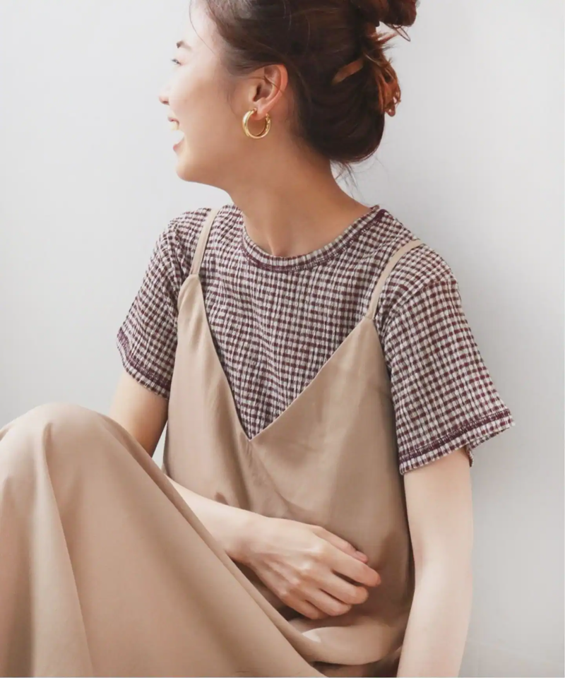 《追加2》クレープカールマイヤークルーネックTシャツ◆（JOURNAL STANDARD relume）