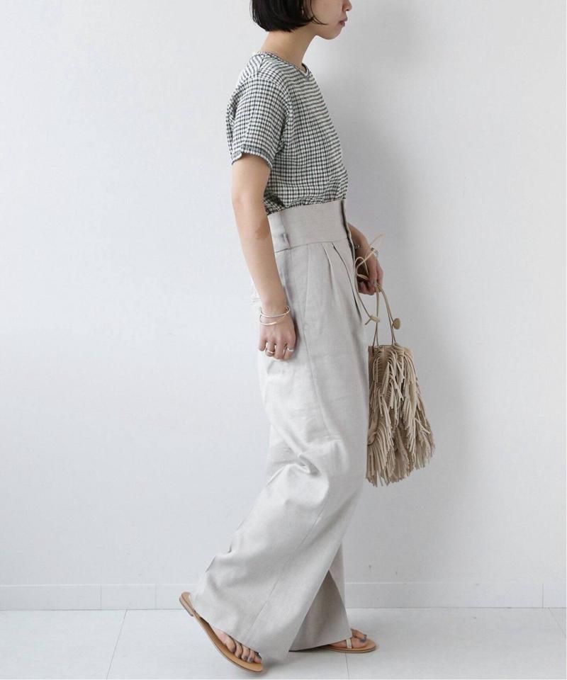 《追加2》クレープカールマイヤークルーネックTシャツ◆（JOURNAL STANDARD relume）