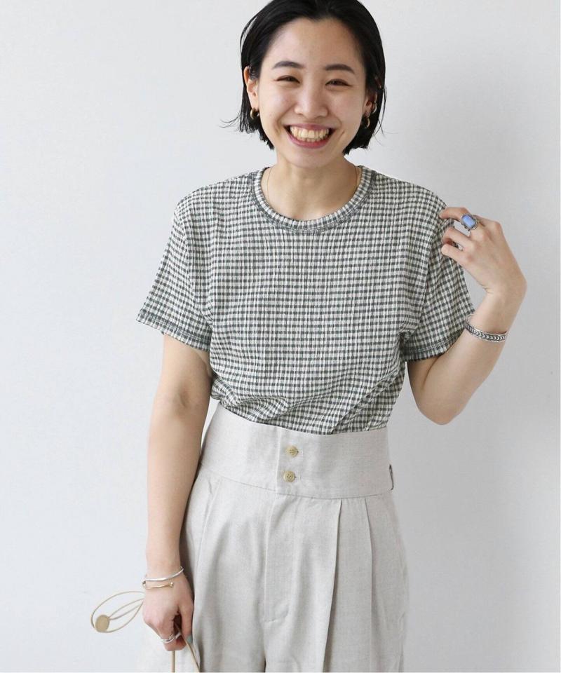 《追加2》クレープカールマイヤークルーネックTシャツ◆（JOURNAL STANDARD relume）