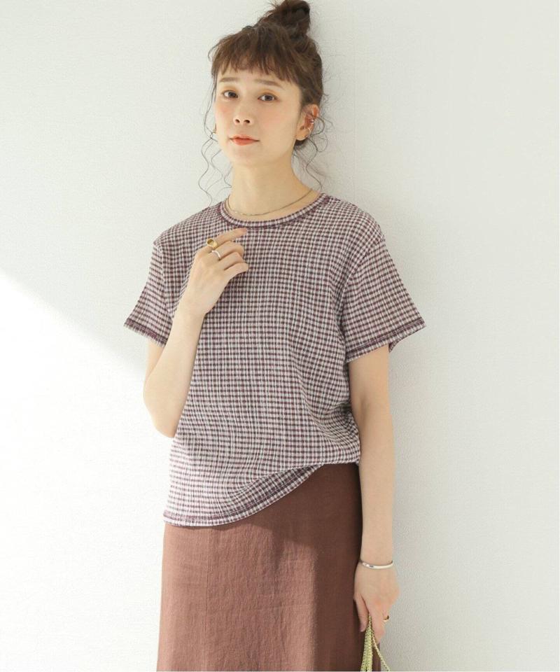 《追加2》クレープカールマイヤークルーネックTシャツ◆（JOURNAL STANDARD relume）