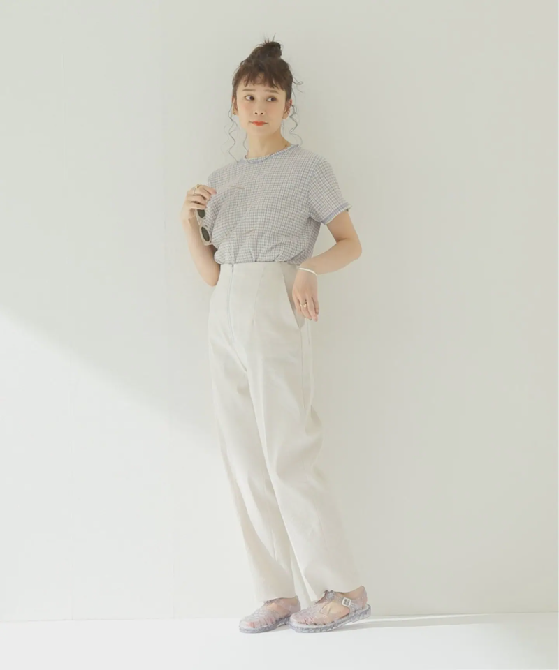 《追加2》クレープカールマイヤークルーネックTシャツ◆（JOURNAL STANDARD relume）