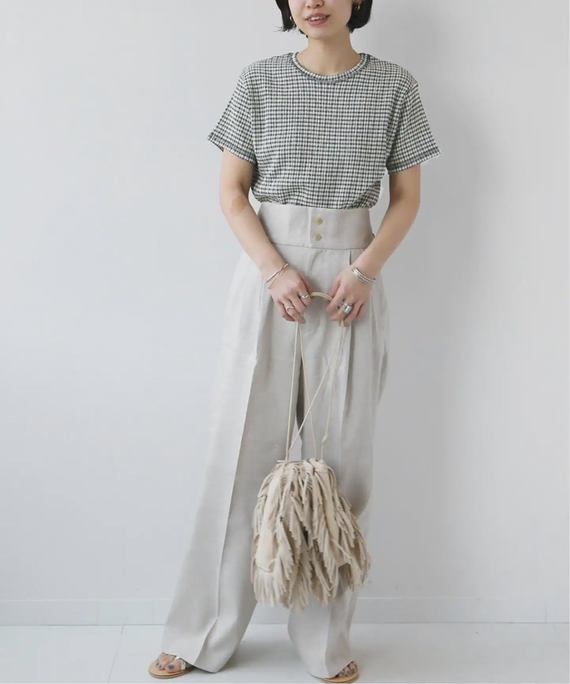 《追加2》クレープカールマイヤークルーネックTシャツ◆（JOURNAL STANDARD relume）