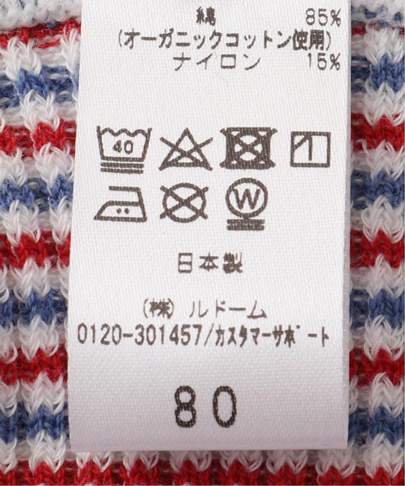 【IENA ENFANT/イエナ アンファン】シームレス 5分袖Tシャツ baby-kids(80-140)◆（IENA）