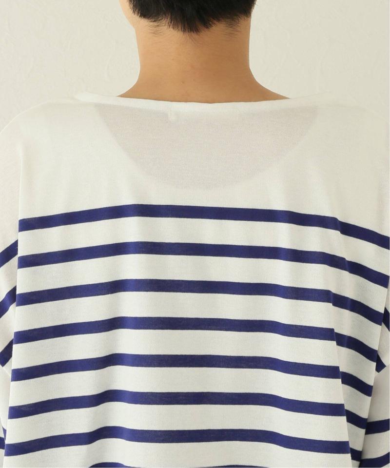 パネルボーダーボートネックTEE◆（JOURNAL STANDARD relume）