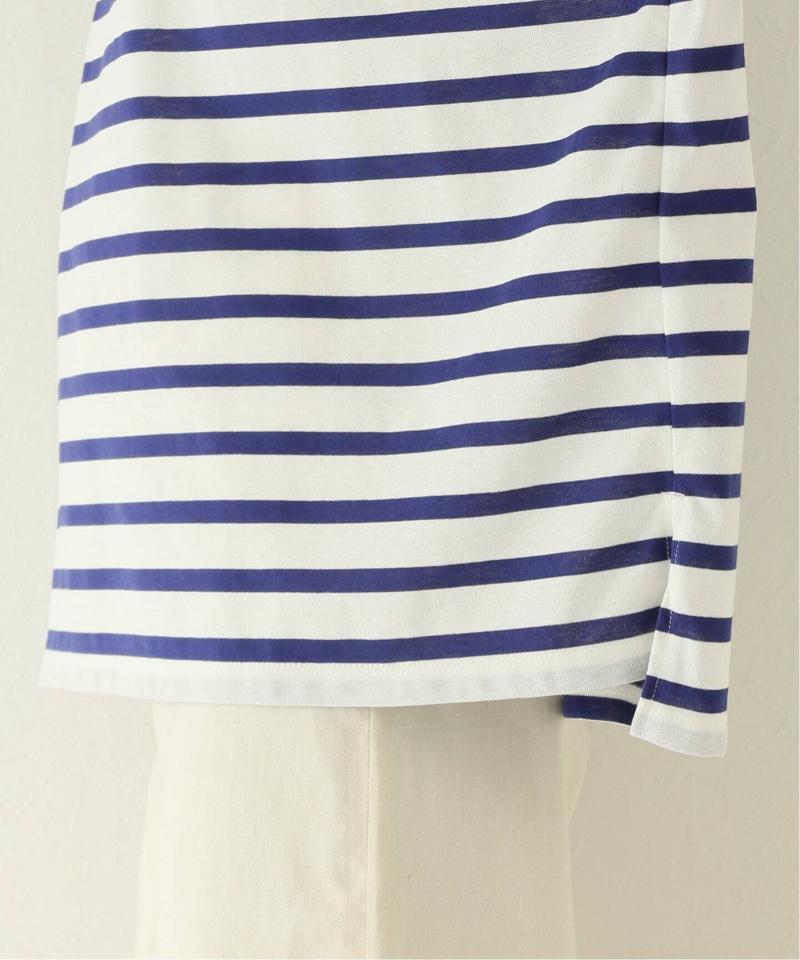 パネルボーダーボートネックTEE◆（JOURNAL STANDARD relume）