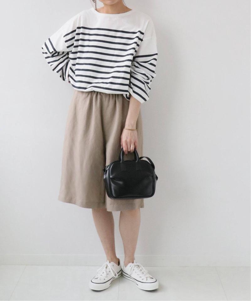パネルボーダーボートネックTEE◆（JOURNAL STANDARD relume）