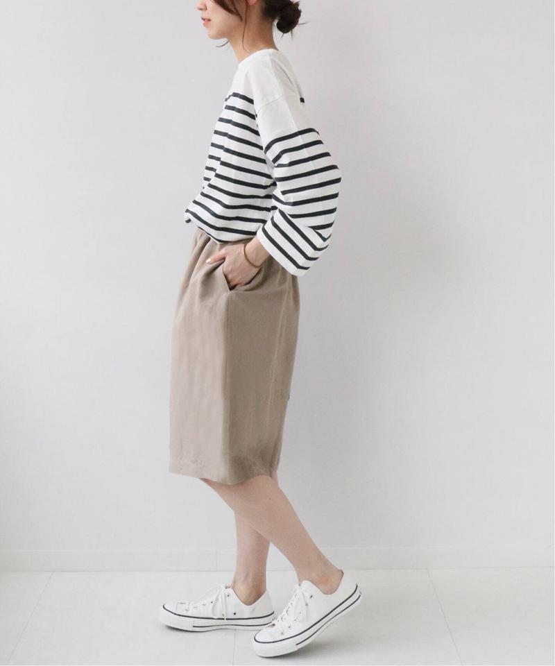 パネルボーダーボートネックTEE◆（JOURNAL STANDARD relume）
