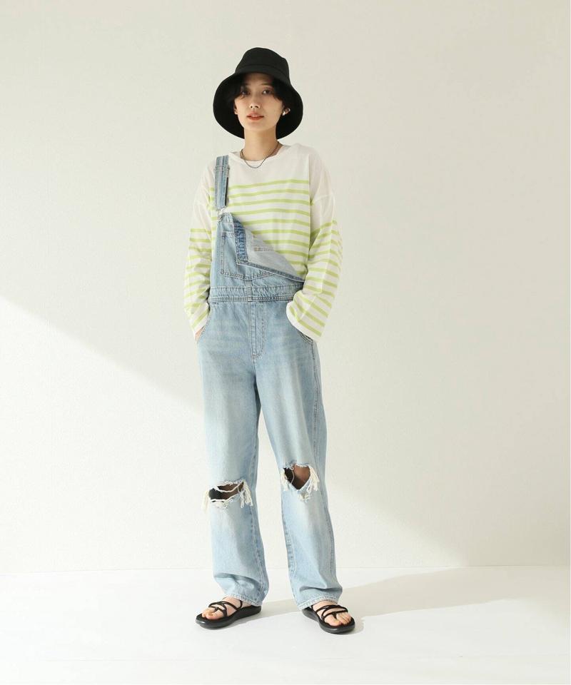 パネルボーダーボートネックTEE◆（JOURNAL STANDARD relume）